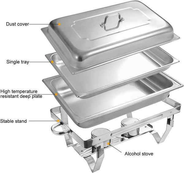 Chafing Dish Hire - Single Tray