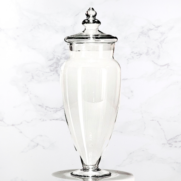 Large 55cm Apothecary Glass Jar - Hire