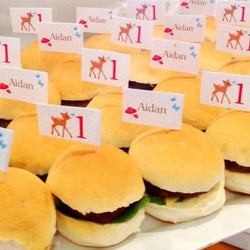 Mini Veggie Burger Slider Packages *Free sauce Launch Event Melbourne Weddings