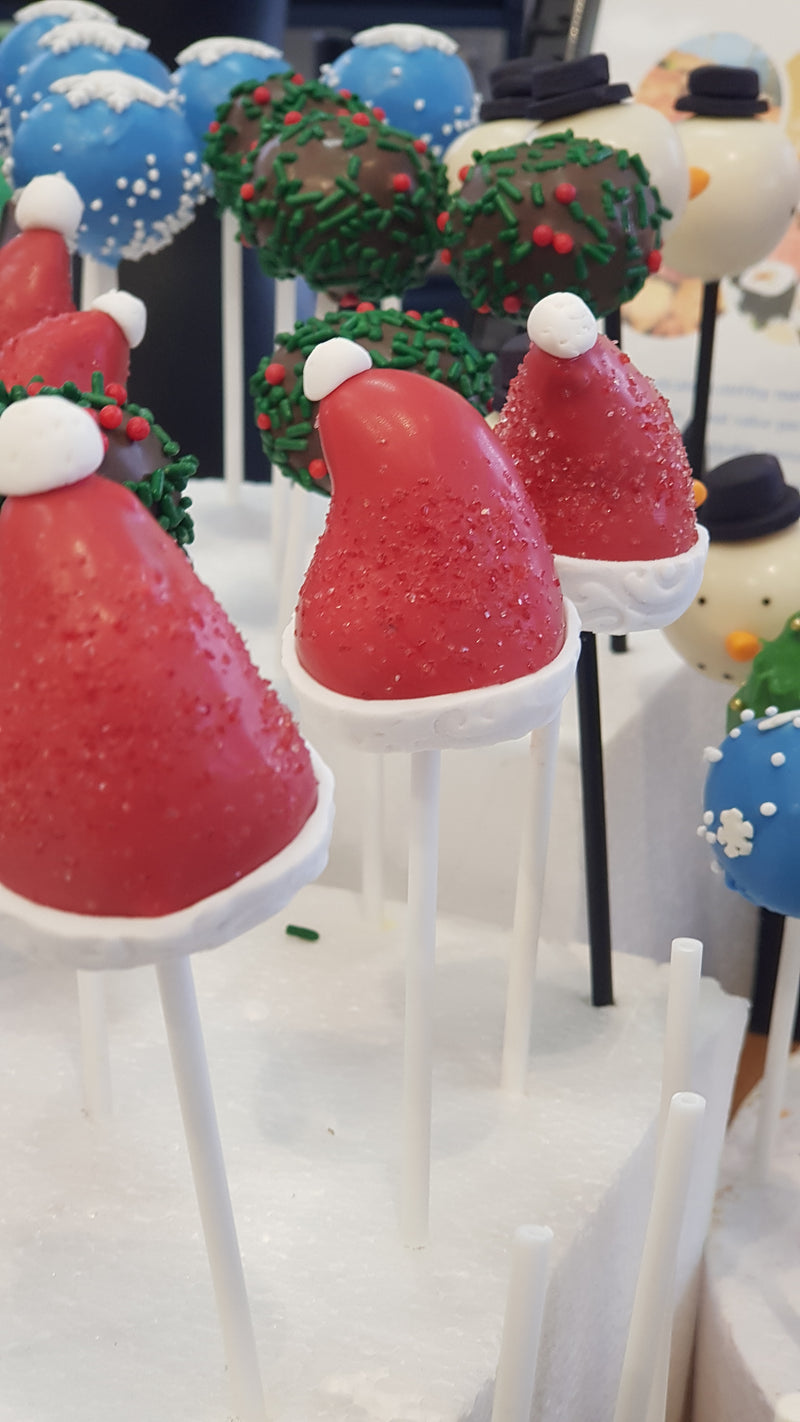 White and Red Cake Pops, Holiday Cake Pops, Christmas Cake Pops, Red White Cake  Pops, Holiday Party Favors, Christmas Party Favors, Treats - Etsy