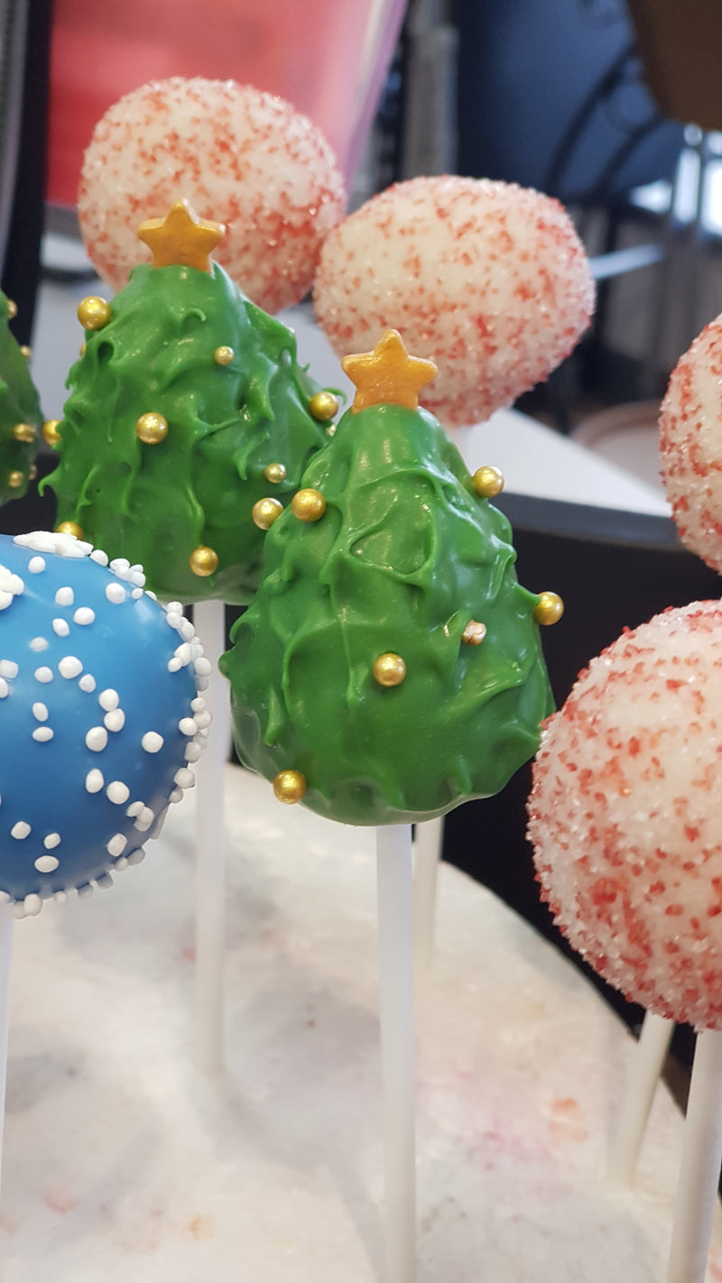 Gourmet Custom Christmas Cake Pops Launch Event Melbourne Weddings