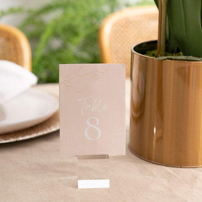 Clear Crystal Finish Cube Name Card Holder - Hire