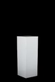 White Wooden Plinth or Trough 40x40x42cm Hire