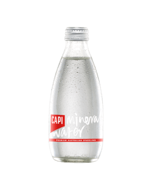 Capi Sparkling Mineral Water - 250ml Launch Event Melbourne Weddings