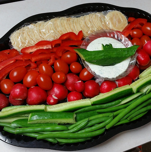 Halloween Dips & Fresh Vegetables Platter (v, lg) Launch Event Melbourne Weddings