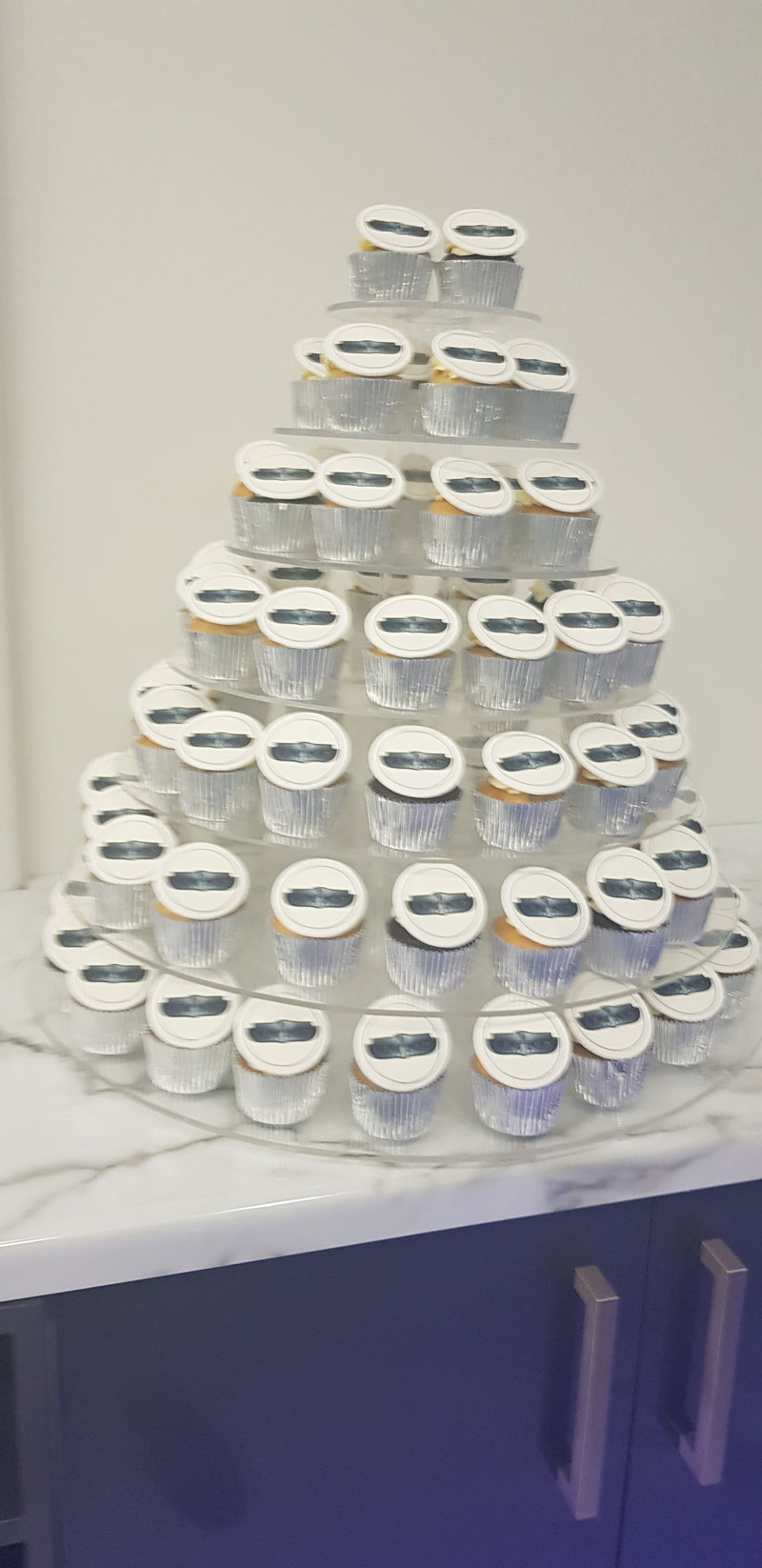 Custom Logo Cupcakes Launch Event Melbourne Weddings