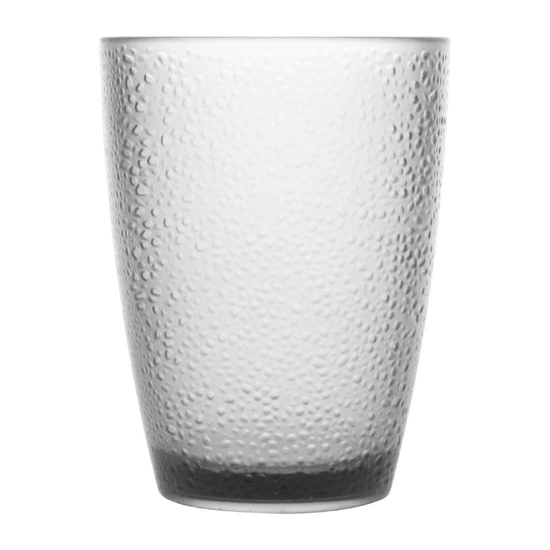 Polycarbonate 275ml Frosted Glass Hire (Replacement cost $7) Launch Event Melbourne Weddings