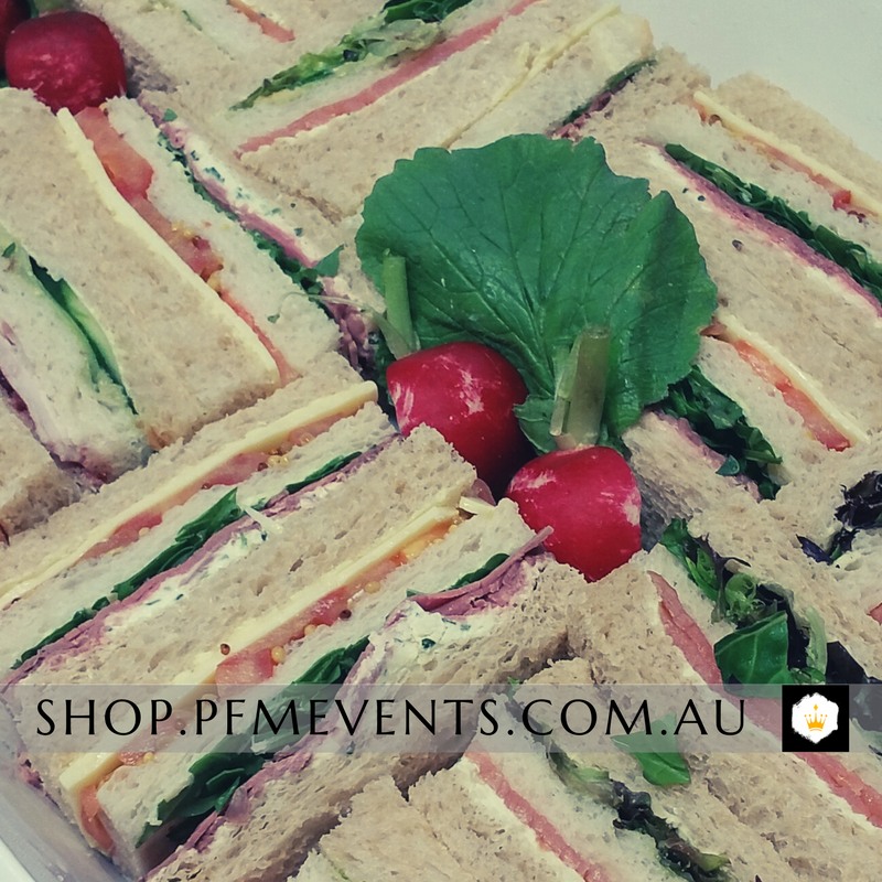 Ribbon Sandwiches Catering Platter Launch Event Melbourne Weddings