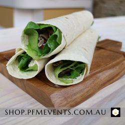 Tortilla Wrap Individually Wrapped Launch Event Melbourne Weddings