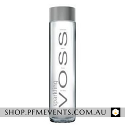 Voss sparkling mineral water - 800ml Launch Event Melbourne Weddings