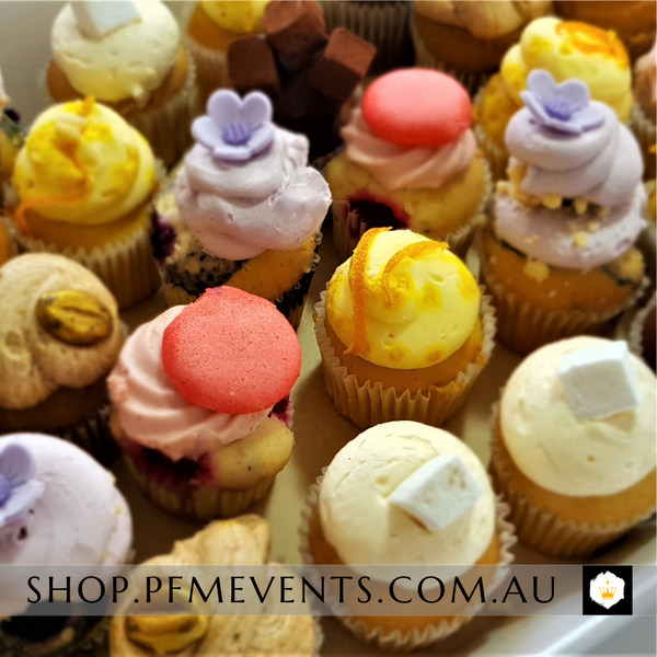 Fancy Little Cupcakes Platter Launch Event Melbourne Weddings