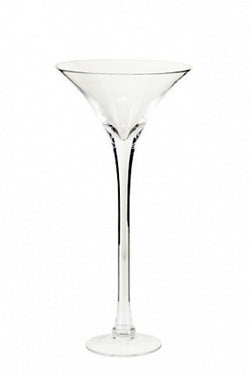 Large Stemmed Martini Glass 40cm - Hire