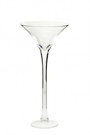 Large Stemmed Martini Glass 40cm - Hire