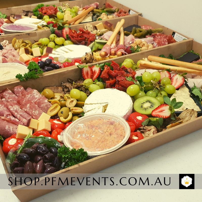 Gourmet Grazing Platter - Half Metre Launch Event Melbourne Weddings