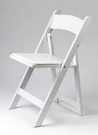 White Hamptons Padded Foldable Chair Hire Launch Event Melbourne Weddings