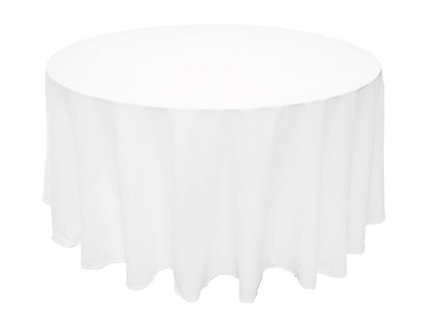 White Tablecloth Hire - All Sizes